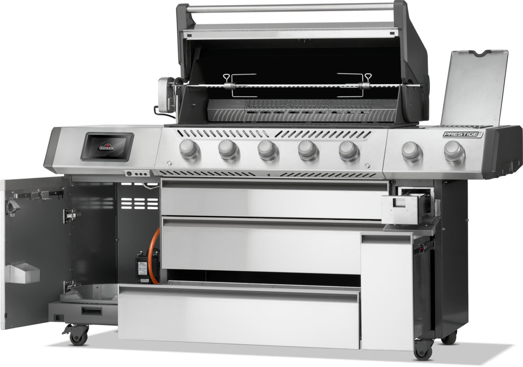 Prestige PRO665 Connected LPG Gas BBQ + Free Rotisserie & Cover