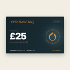 Open Flame BBQ £25 digital gift card