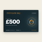Open Flame BBQ £500 digital gift card