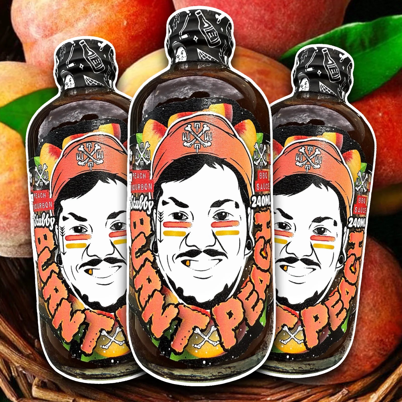 Tubby Tom's burnt Peach
