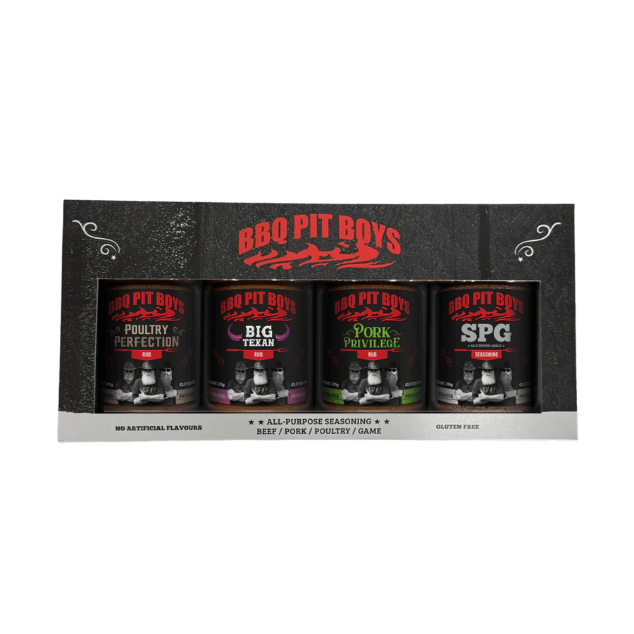 BBQ Pit Boys Gift Pack of four seasonings