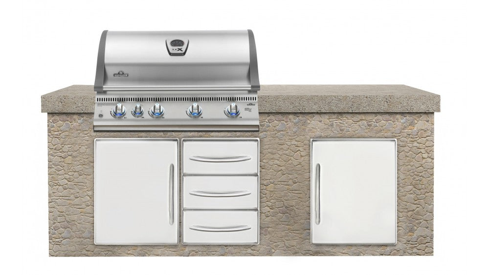 BILEX605 Built In Gas BBQ + Free Cover