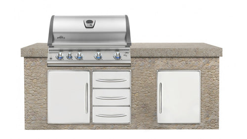 BILEX605 Built In Gas BBQ + Free Cover