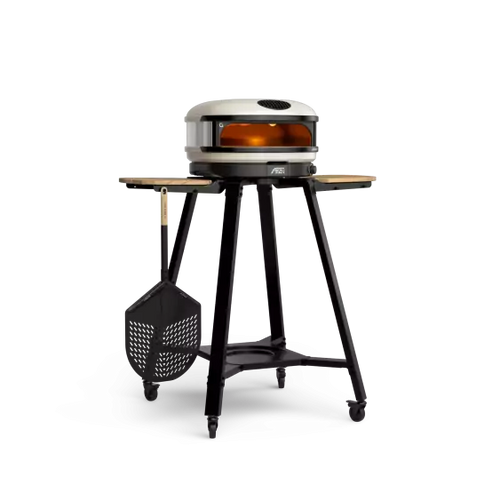 Gozney Arc XL Essentials bundle in Bone: Arc XL oven, stand and peel