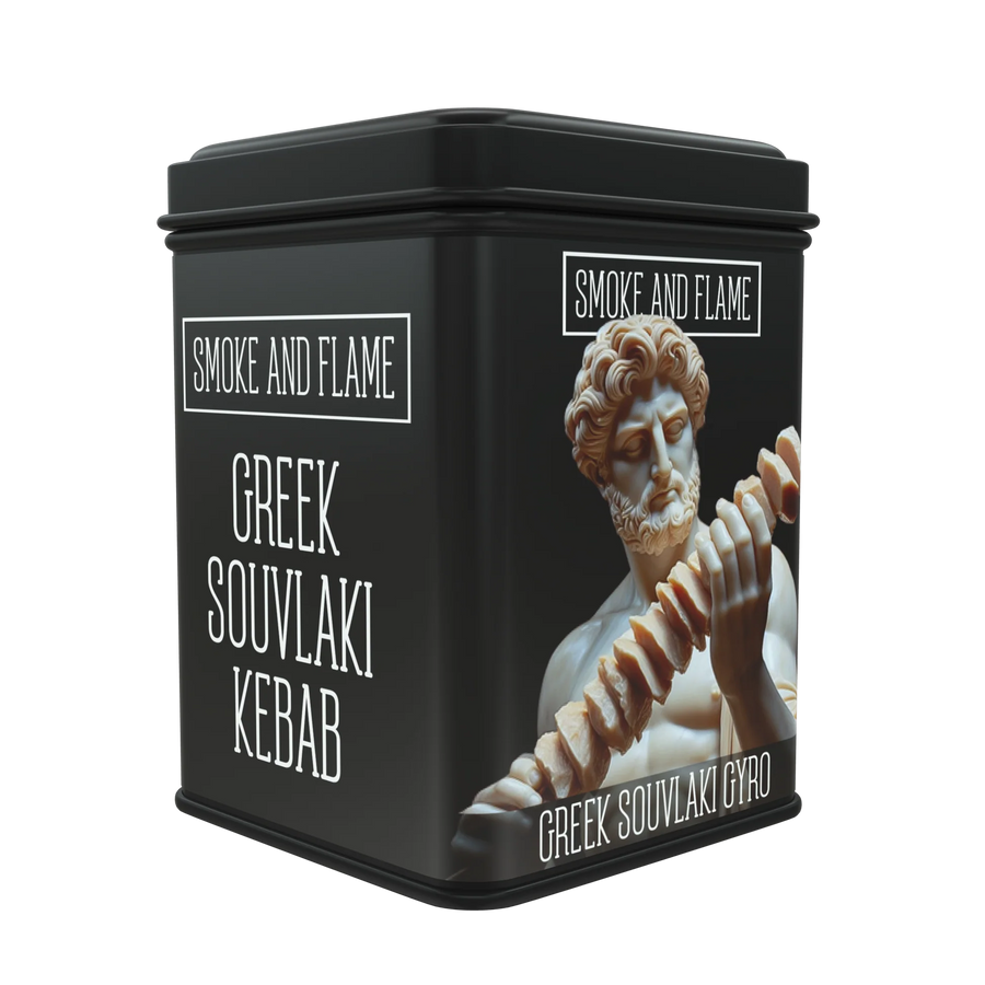 Smoke and Flame Greek Souvlaki Kebab seasoning, main product image