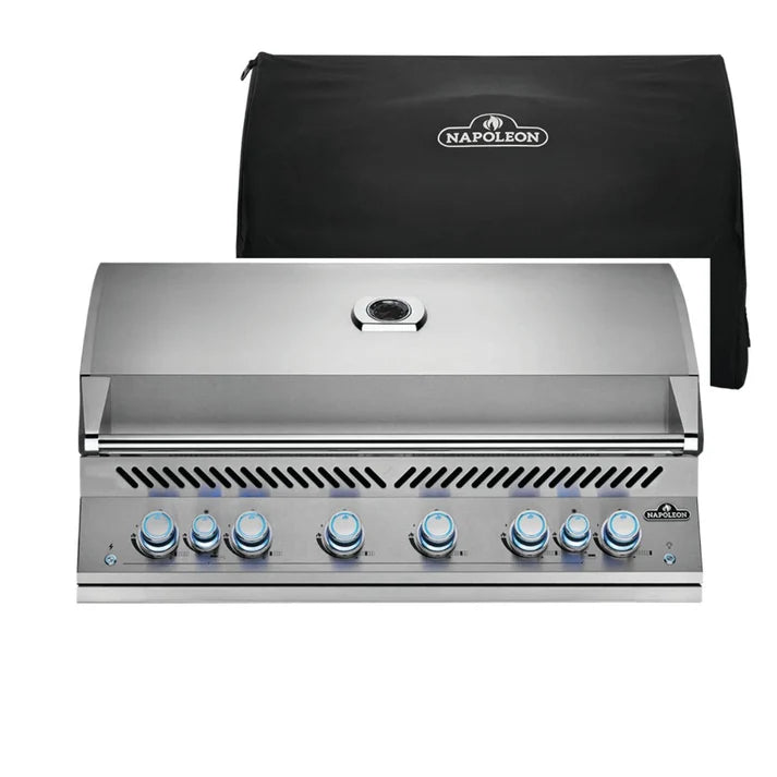 Napoleon 700 Series 44 inch built-in gas grill with free cover