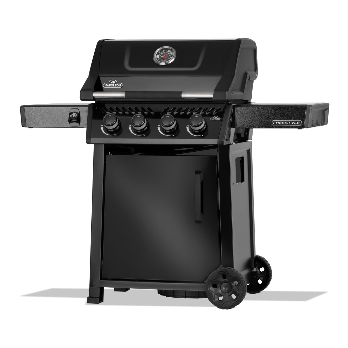 Napoleon Freestyle 425 Gas BBQ, angled view from the left