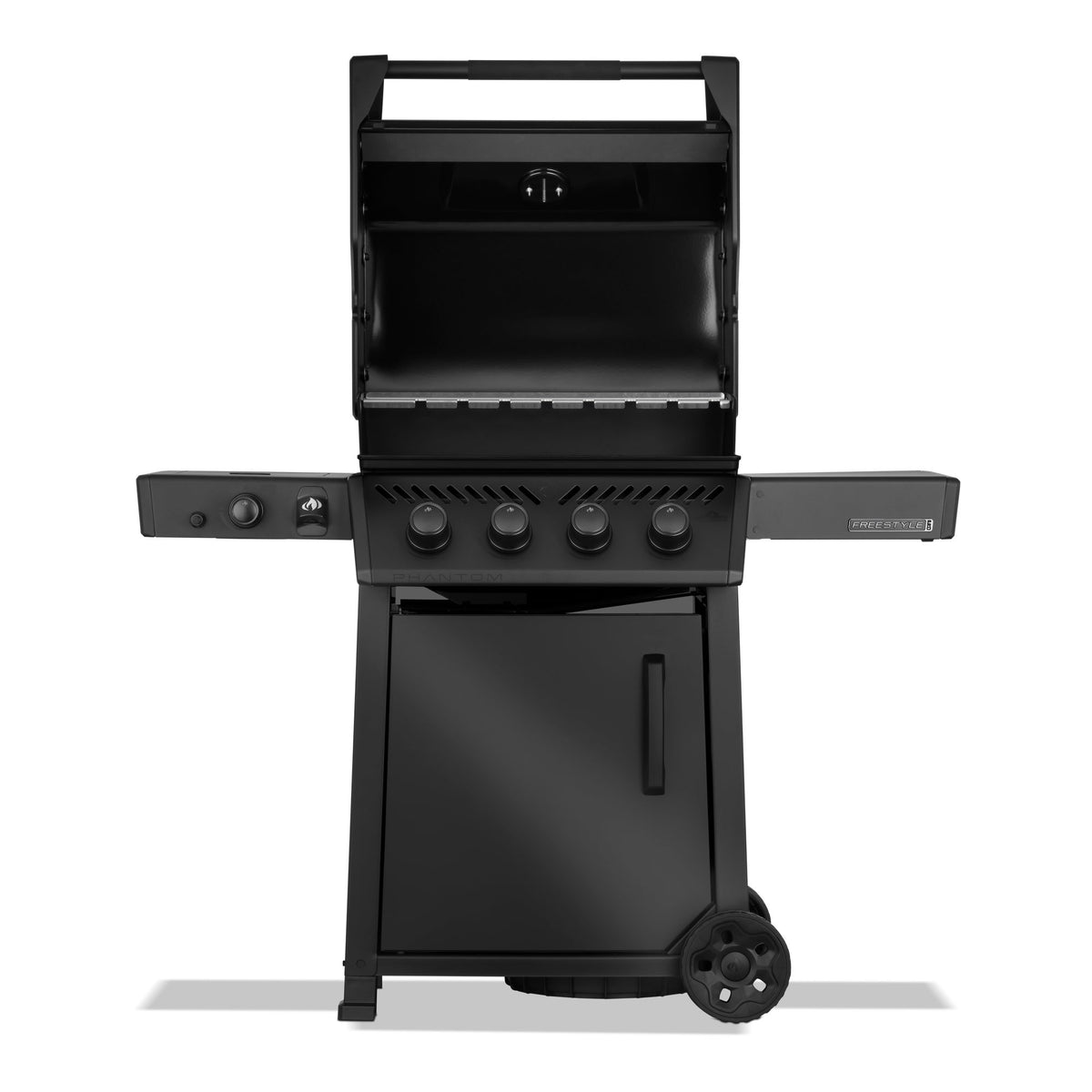 Napoleon Freestyle 425 Phantom Gas BBQ with the lid open