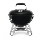 Napoleon NK14 Portable Charcoal Kettle BBQ with lid latched, front view