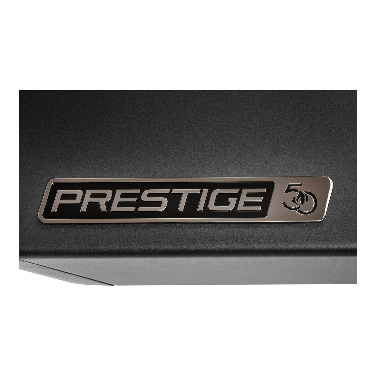Prestige 50 anniversary badge on the Napoleon Prestige 500 50th Anniversary Edition