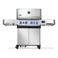 Napoleon Prestige 500 Connected Gas BBQ in stainless steel, front view