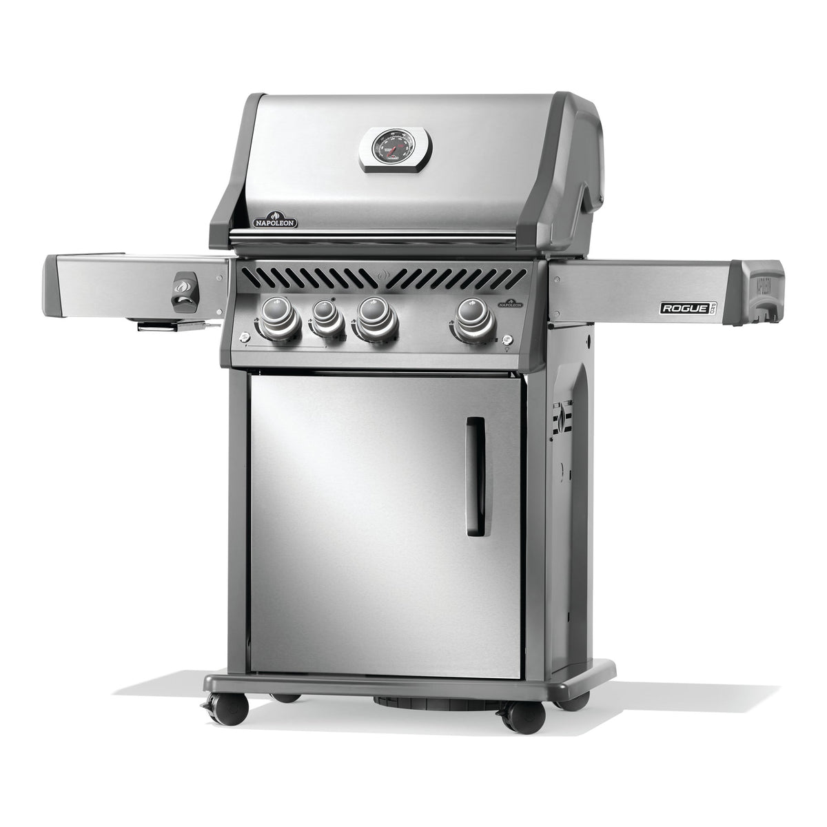 Napoleon Rogue PRO 425 SIB Gas BBQ, angled view from the left