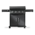 Napoleon Rogue PRO Phantom 30 Plancha in matt black, front view