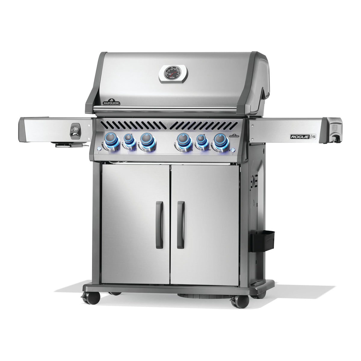Napoleon Rogue PRO-S 525 Gas BBQ, angled view from the left