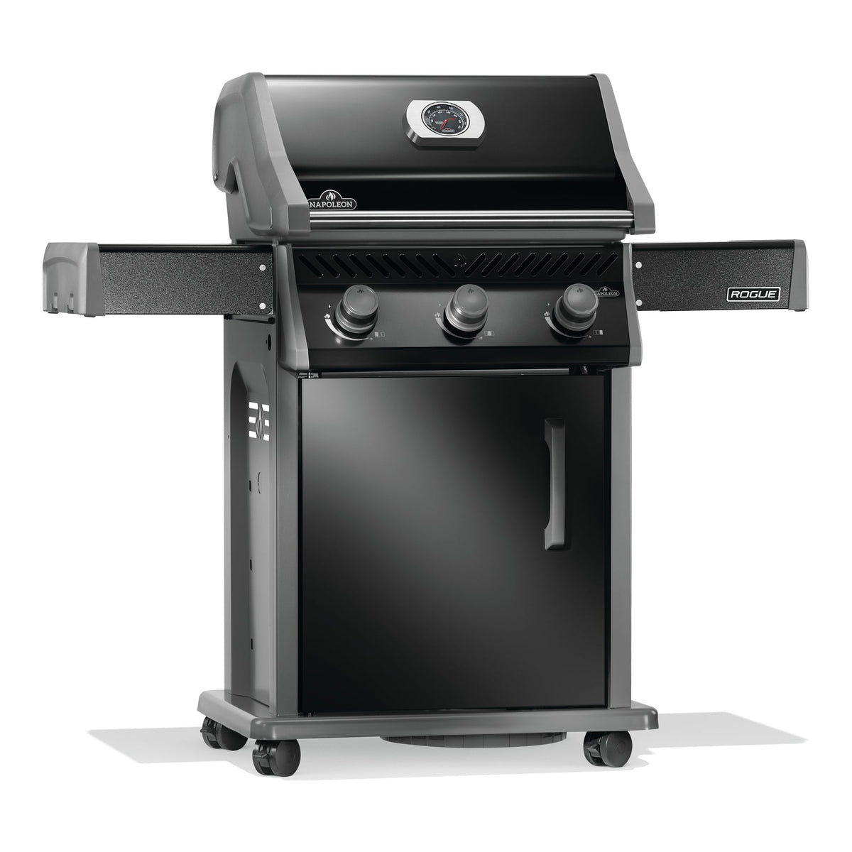 Napoleon Rogue R425 Gas BBQ, angled view from the right